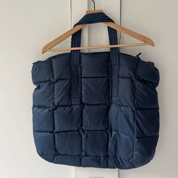 Aspesi Borsa Bag Puffer Tote - Navy - Picture 2 of 5
